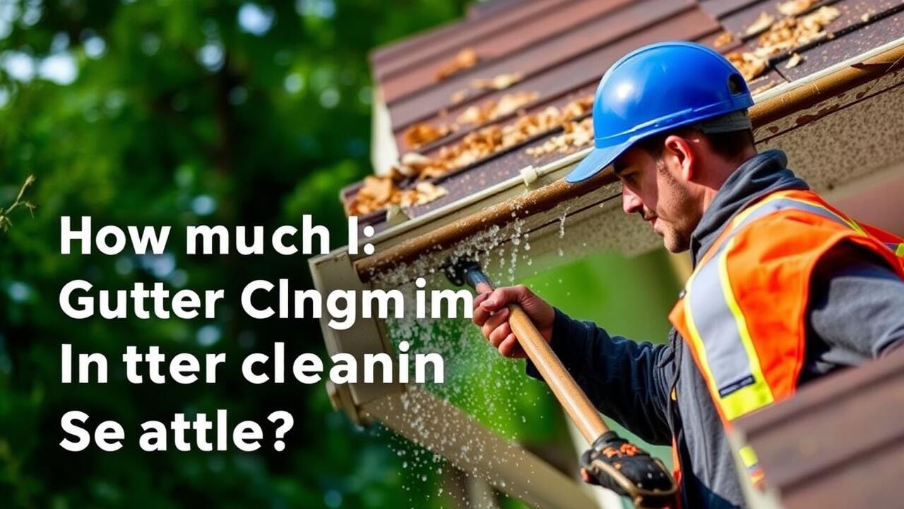 How much is gutter cleaning in Seattle?