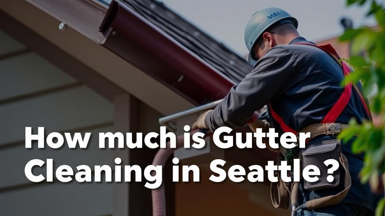 How much is gutter cleaning in Seattle?