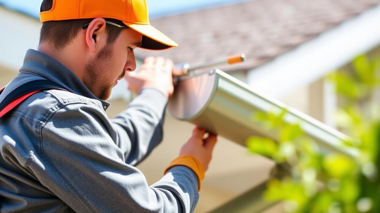 What is proper gutter installation?