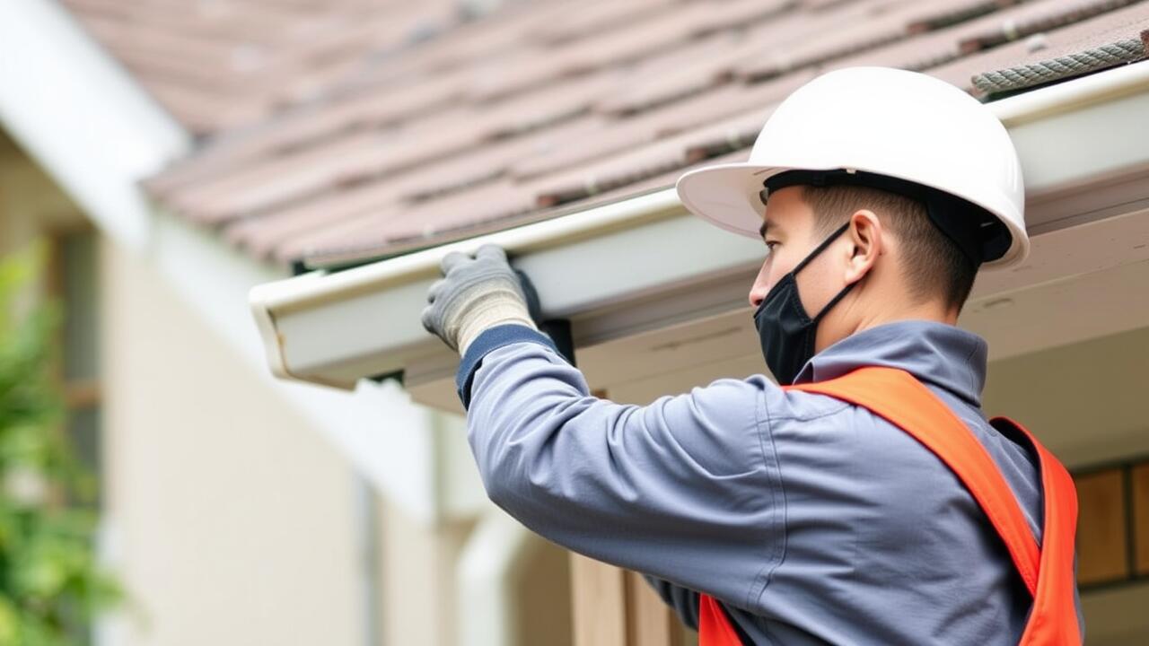 What is proper gutter installation?