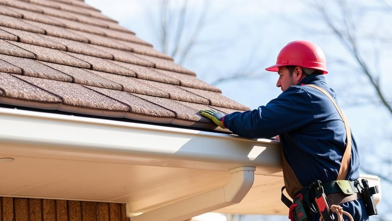 What is proper gutter installation?